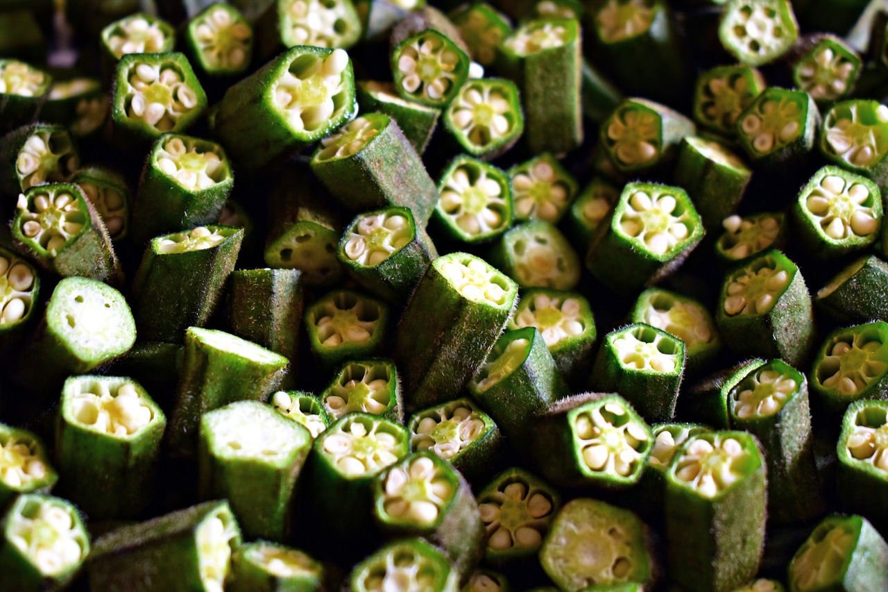 Okra - planting, caring, harvesting